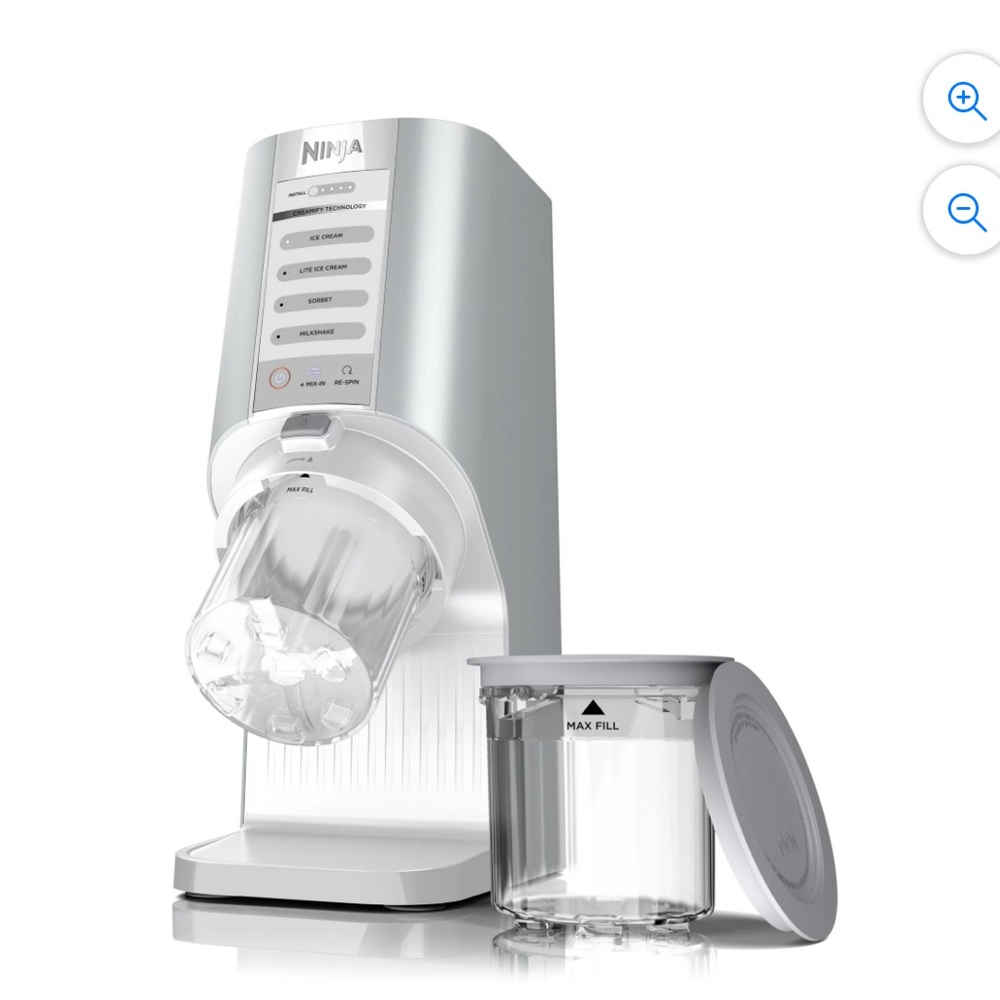 Ninja® CREAMi Breeze Ice Cream Maker and Frozen Treat Maker with 5 One-Touch Pro